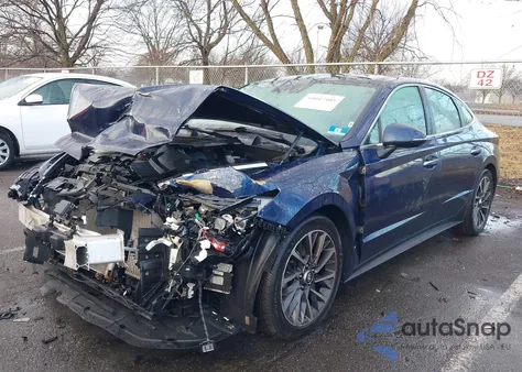 2020 Hyundai Sonata Limited z USA, uszkodzony, nr VIN 5NPEH4J20LH018012